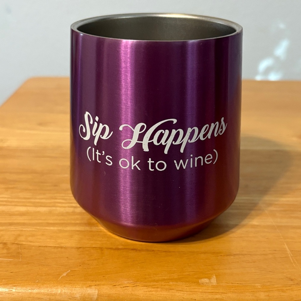 Target Purple Insulated Wine Tumbler